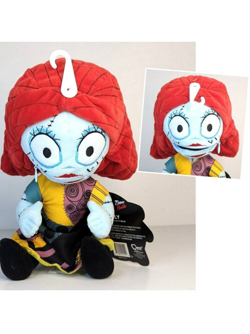 Quantum Mechanix Nightmare Before Christmas Sally Zippermouth 9 Inch Plush NBX